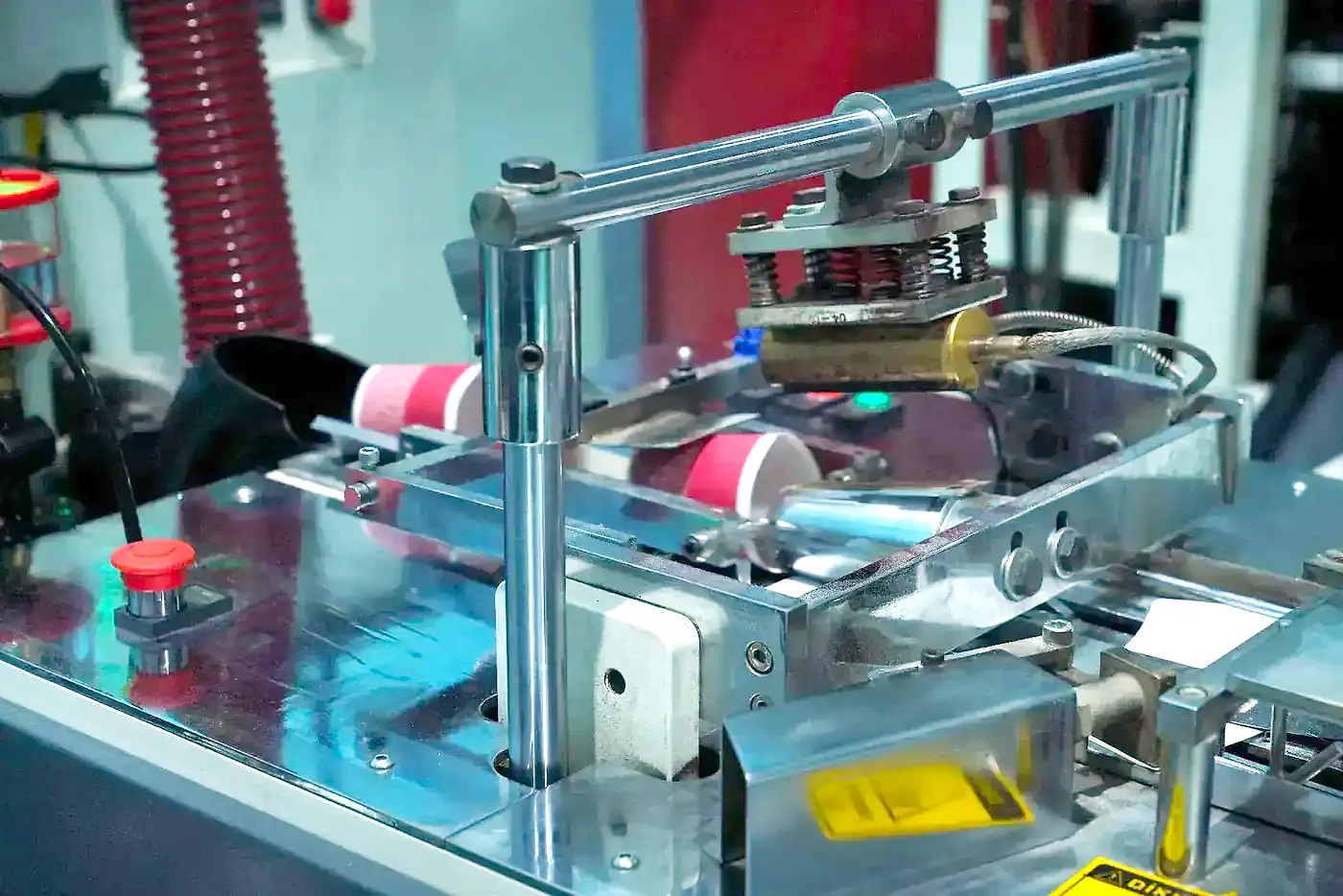 Paper cup production machine