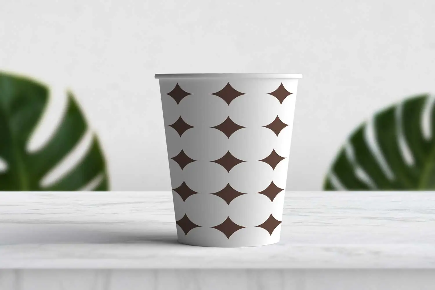 Damla Cup Karton Bardak 7 Oz 3000 Adet (Yıldız)