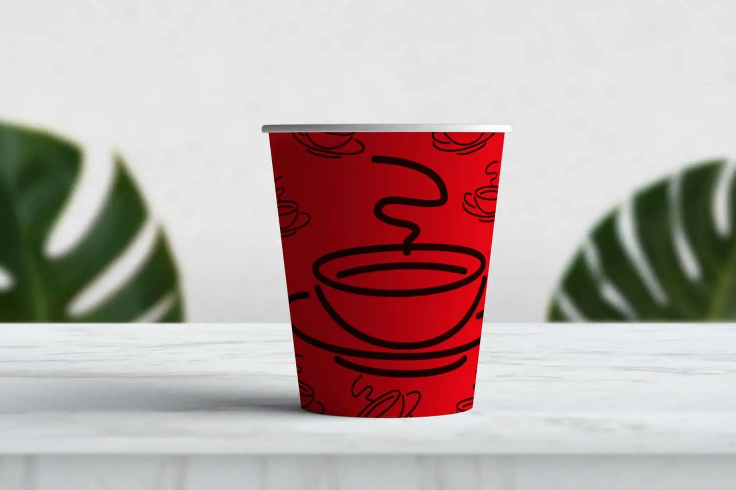 Ana Sayfa 10 Damla Cup Karton Bardak 7 Oz Kirmizi 3000 Adet
